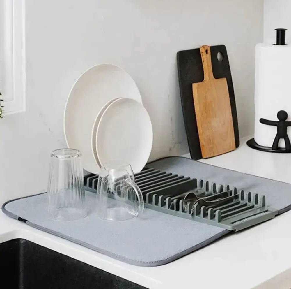 Super Absorbent Dish Drying Mat