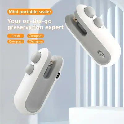 3-in-1 Mini Heat Sealing Machine | Portable Bag Sealer