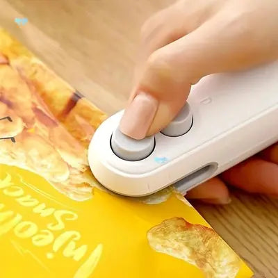 3-in-1 Mini Heat Sealing Machine | Portable Bag Sealer