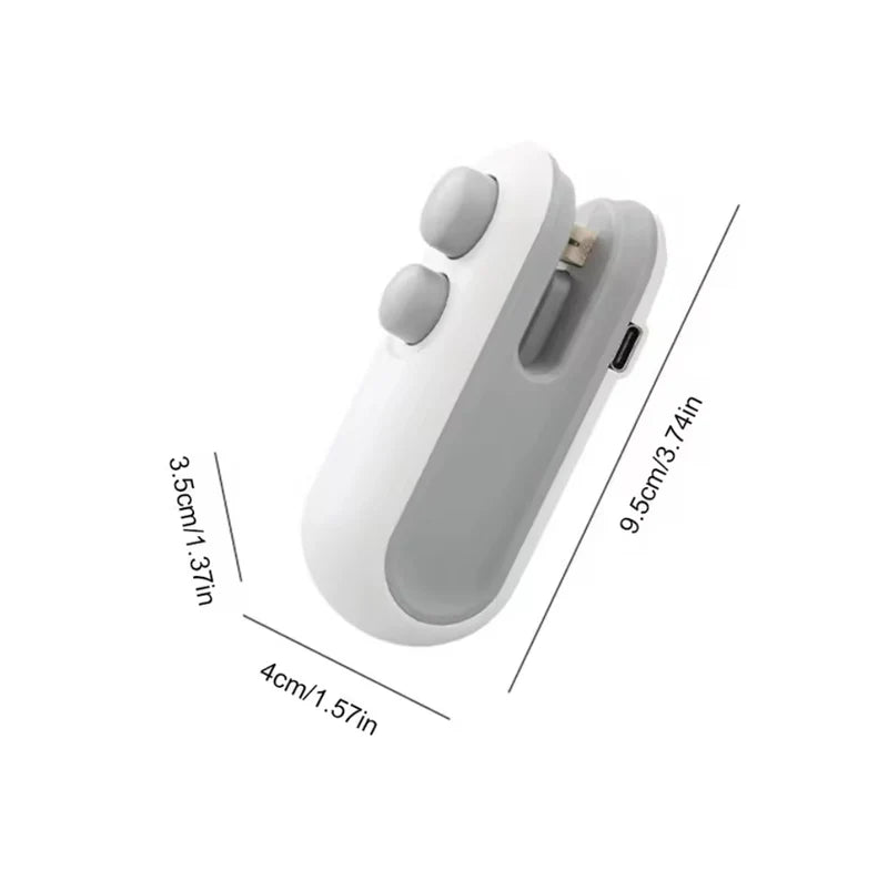 3-in-1 Mini Heat Sealing Machine | Portable Bag Sealer