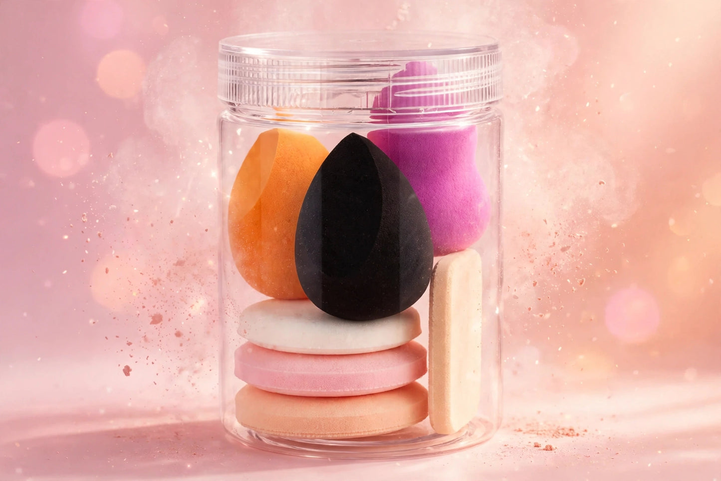 Premium 7-Piece Makeup Puff Set