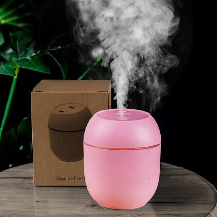 Portable 250ml USB Type-C Air Humidifier with LED Light