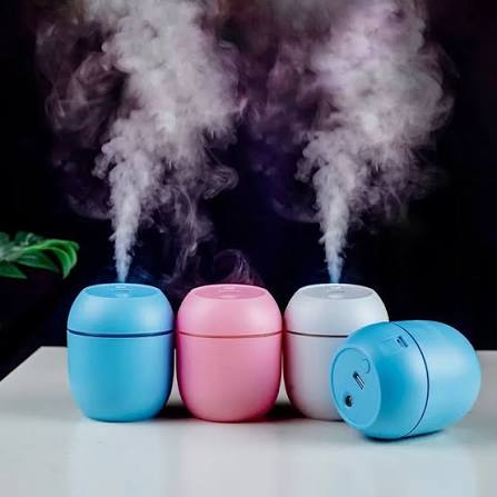 Portable 250ml USB Type-C Air Humidifier with LED Light