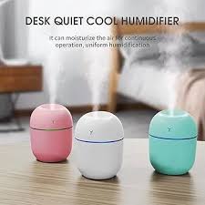 Portable 250ml USB Type-C Air Humidifier with LED Light